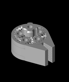 falcon clamp customizable 3d model tmackay thangs 3d print model - Mito3D