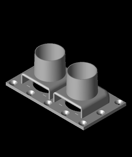 ventilador monte v8stl 3d modelo catarro 3d print model - Mito3D