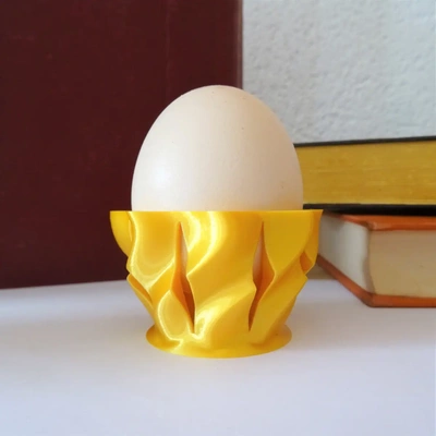 fancy egg holder - 3d by nagybig on thangs 3d print model - Mito3D