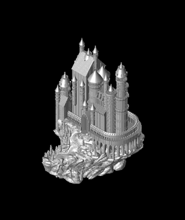 fantasia castelo copystl 3d modelo thangsdennis 3d print model - Mito3D