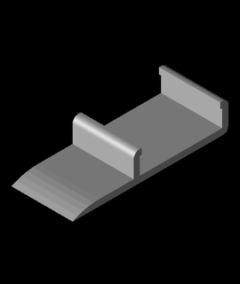fastrak flettere clip titolare supporto tesla ot 3d print model - Mito3D