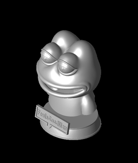 Crying King Emote from Clash Royale - 3D model by Chrismaster on Thangs