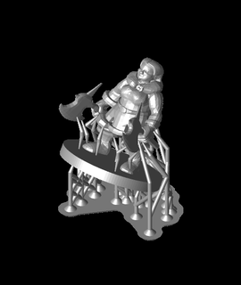 female dwarf barbarian 3d model mz4250 thangs 3d print model - Mito3D