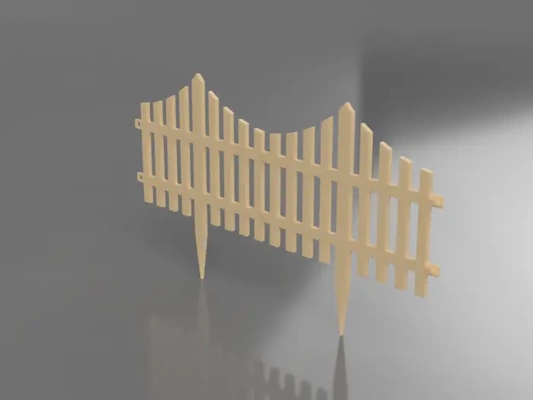 fence 1 200mmobj - 3d by astonetech on thangs 3d print model - Mito3D