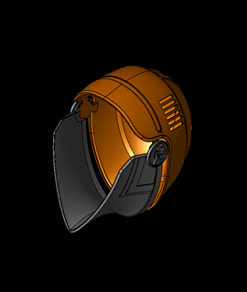 fennec Shand capacete Mattias Hellberg 3d print model - Mito3D