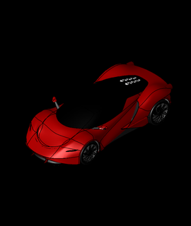 Ferrari 840 colchões 3d modelo Mattia borroni 3d print model - Mito3D