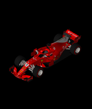 Ferrari f1 courses voiture 3d modèle rouge gorge 3d print model - Mito3D