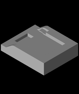 Ferrex 20v batería powercraft 3d print model - Mito3D