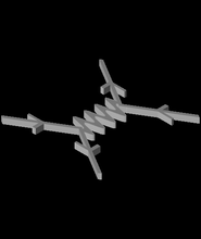 feynman diagrama 3d modelo verão olá 3d print model - Mito3D