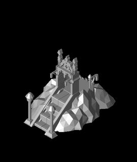 fhw ficar pé topo colina imperial 1 hobbies jogos 3d print model - Mito3D