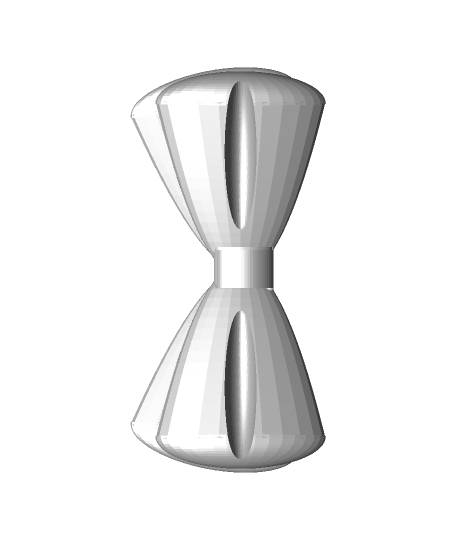 fhw Krawatte gebogen v1 3 leer 3D print model - Mito3D