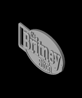 fhw britney belt buckle sp 3d model thangs 3d print model - Mito3D