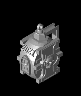 fhw Natal enfeite inquisitorial 3d modelo 3d print model - Mito3D
