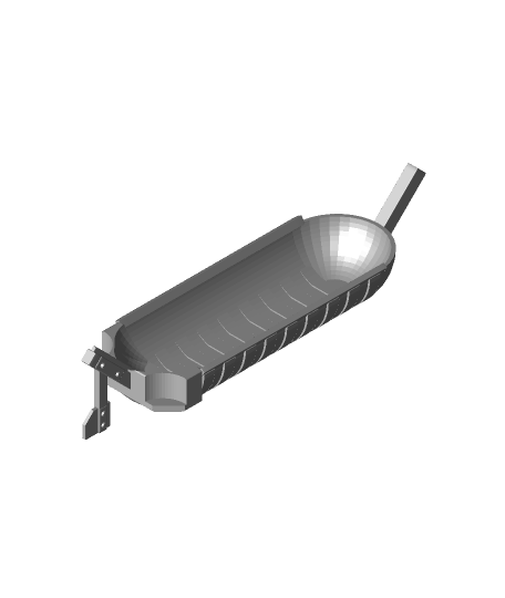 fhw chiaro barca supporti 3D print model - Mito3D
