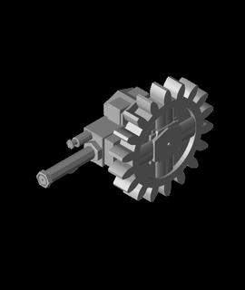 fhw cnc rotating hammer concept v11 hol Hobbies & Games 3d print model - Mito3D