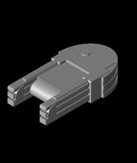 fhw konsept yüksek teknoloji uzay gemisi bod Hobiler oyunlar 3d print model - Mito3D
