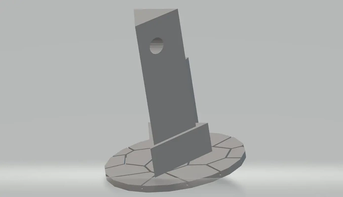 fhw concept pillar 50's bod - 3d by free heathen workshop on thangs beacon of doom terrian wargamming tabl e scifi 3d print model - Mito3D