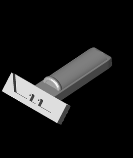 fhw diresta razor blade chop scrapper 3d model thangs 3d print model - Mito3D