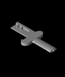 fhw diresta razor sword 2 piece 3d model thangs 3d print model - Mito3D