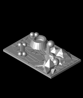 fhw dnd conjunto cobre escondido aficiones juegos 3d print model - Mito3D