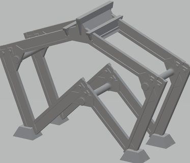 fhw frame - free heathen workshop 3d print model - Mito3D