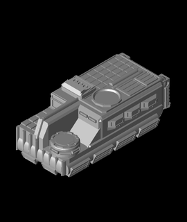 fhw per favore hover serbatoio v11 truppe trasporto hobby Giochi 3d print model - Mito3D