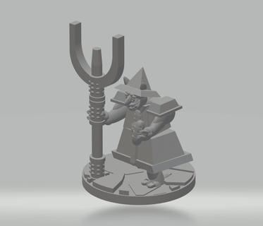 fhw gobo squig herder style 4 - free heathen workshop 3d print model - Mito3D