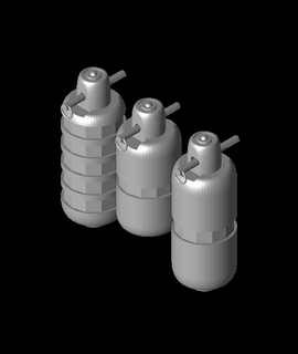fhw grenades baldies cosplay 3d model thangs 3d print model - Mito3D
