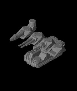 fhw flotar tanque severo oscuro completar 3d modelo gracias 3d print model - Mito3D