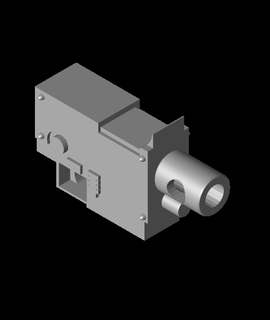 fhw Jüpiter Desen cıvata tabanca dru 3d model teşekkürler 3d print model - Mito3D