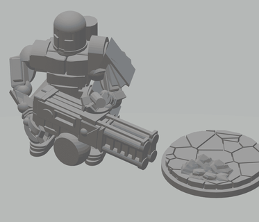 fhw laxoit heavu weapon trooper heavy p-wave cannon - free heathen workshop 3d print model - Mito3D