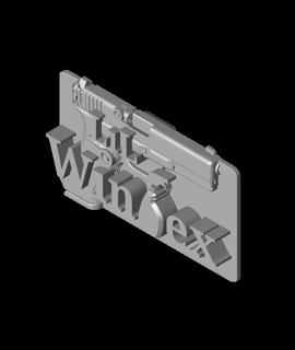 fhw lil windex medallion version 2 3d model thangs 3d print model - Mito3D
