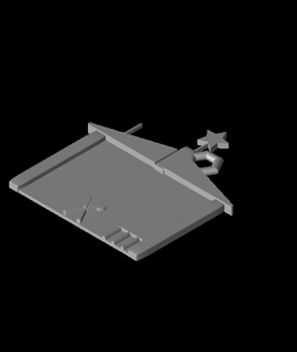 fhw manger ornement 3d modèle 3d print model - Mito3D