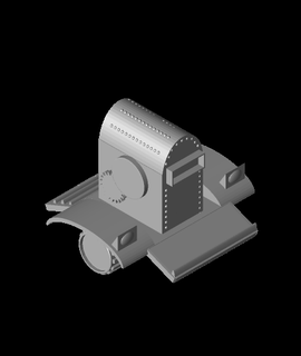fhw mobile turret v11 basic bod 3d model thangs 3d print model - Mito3D