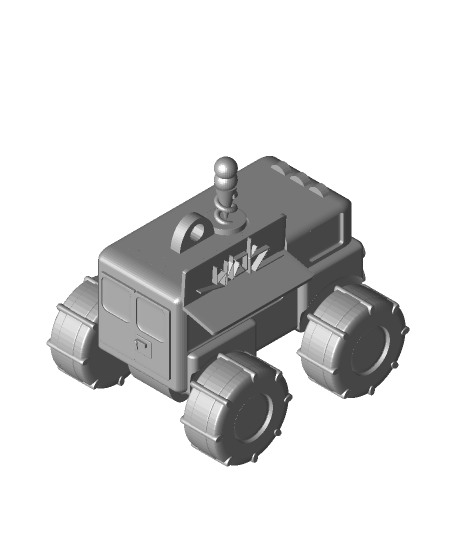 fhw ornamental snak truck ripp 3d model thangs 3D print model - Mito3D