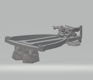 fhw oxchan airborne war bow concept - free heathen workshop 3d print model - Mito3D