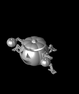 fhw pumpkin battle bot dad 3d model thangs 3d print model - Mito3D