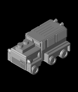 fhw Demiryolu kült motor v11 bod 3d model teşekkürler 3d print model - Mito3D