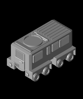 fhw rail culte transport v1 3d modèle 3d print model - Mito3D