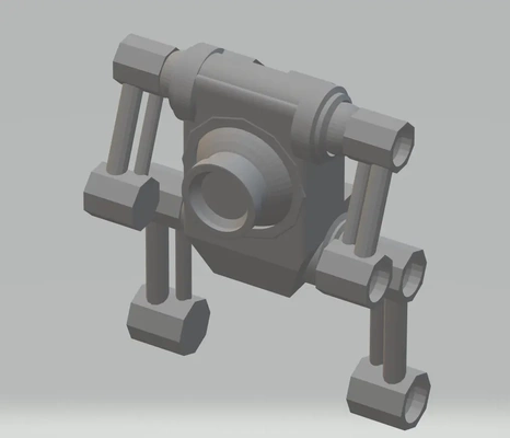 fhw robot juguete concepto 3 3d by gratis pagano taller on gracias 3d print model - Mito3D