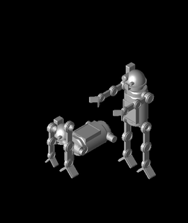 fhw robot juguete titanes 3d print model - Mito3D