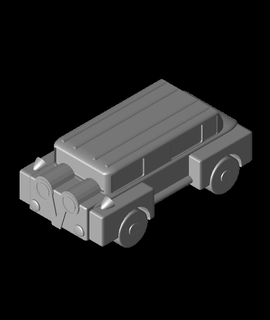 fhw silencio muerte monstruo camión pato 3d modelo gracias 3d print model - Mito3D