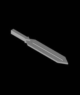 fhw slamdance spawnblade cyberpunk coltello 3d modello grazie 3d print model - Mito3D