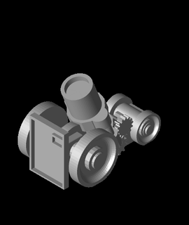 fhw strepitoso waasa cannone v11 hobby Giochi 3d print model - Mito3D