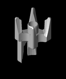 fhw space skeleton blaster nozzle mini 3d model thangs 3d print model - Mito3D