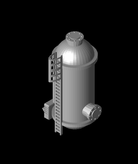 fhw almacenamiento silo severo oscuro 3d modelo gracias 3d print model - Mito3D