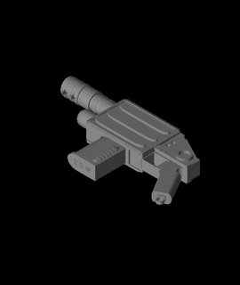 fhw ostentoso krunk v4 pistola completar 3d modelo gracias 3d print model - Mito3D