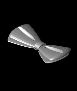 fhw tails bow tie 3d model thangs 3d print model - Mito3D