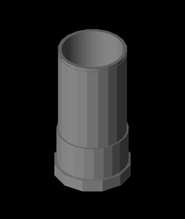 fhw tall air gap cup v1 handle 3d model thangs 3d print model - Mito3D