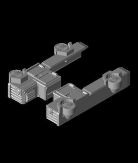 fhw Tom Macdonald LKW split einstellen Hobbys Spiele 3d print model - Mito3D